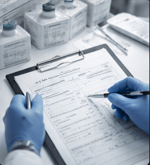 Quality assurance documentation and compliance records